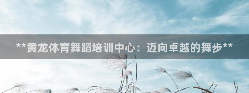 耀世平台有很多登录地址吗：**黄龙体育舞蹈培训中心：