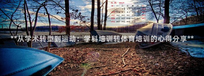 耀世娱乐赢咖6代理：**从学术转型到运动：学科培训转