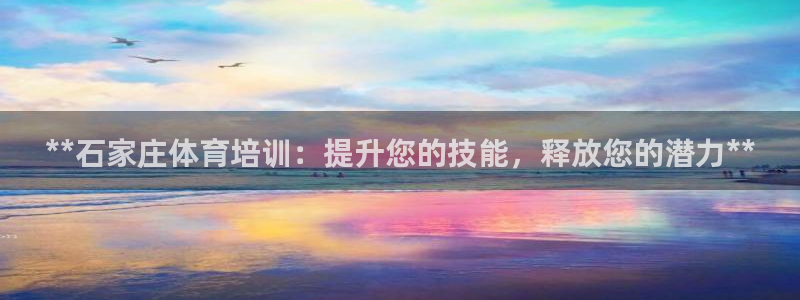 耀世集团耀宗：**石家庄体育培训：提升您的技能，释放