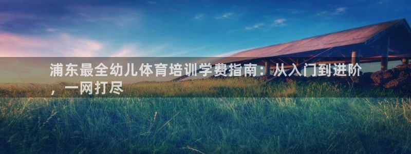 耀世娱乐是不是赚钱了：浦东最全幼儿体育培训学费指南：