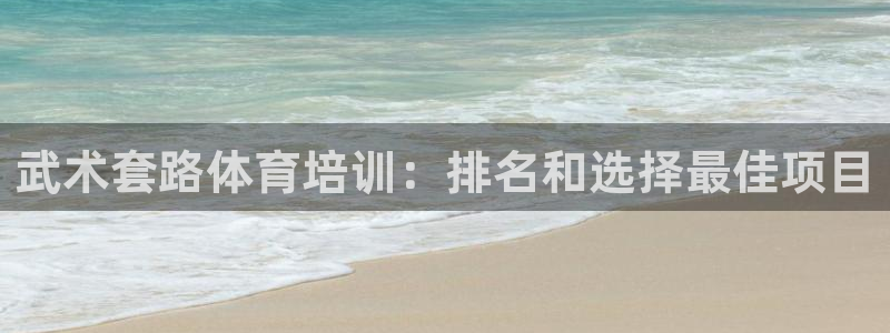耀世娱乐平台官网登录不了怎么回事：武术套路体育培训：
