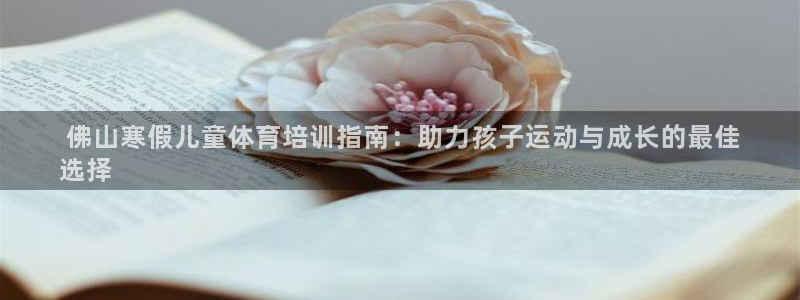 四川耀世发展集团： 佛山寒假儿童体育培训指南：助力孩
